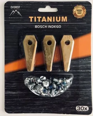 Zdjęcie produktu dla Nóż do kosiarki automatycznej Bosch Tytan Kpl. 30 szt.