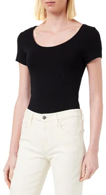 Produktbild von Vero Moda 5713020211206, T-Shirt, Erwachsener, Weiblich, Schwarz, S, Kurzärmel