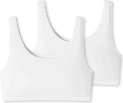 Produktbild von Schiesser Damen 2 er Pack Bustier Gr. XL  weiss