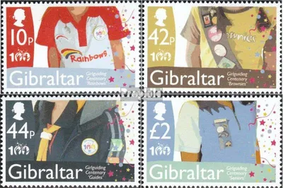 Produktbild von Briefmarken Gibraltar 2010 Mi 1391-1394 (kompl.Ausg.) postfrisch Pfadfinderinnen
