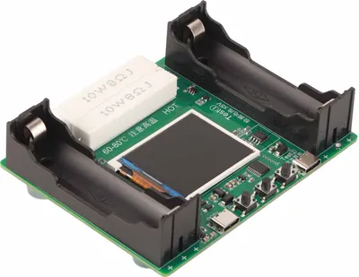 Obrázok produktu pre Tester vnútorného odporu batérií 1,77 palcového LCD displeja Nastaviteľné režimy 18650 Tester kapacity lítiových batérií DC5V
