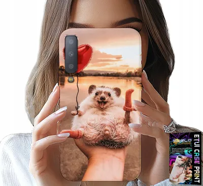 Produktbild von Hülle Für Samsung A7 2018 - Bedruckter Süsser Zwergigel, Hülle