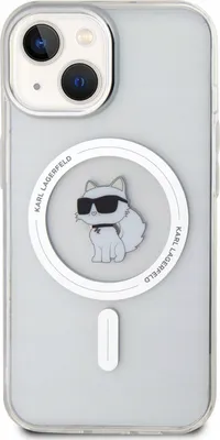 Produktbild von Karl Lagerfeld Klhmp15shfccnot Iphone 151413 6.1 Iml Choupette Handyhülle Durchsichtig  Durchsichtig One Size