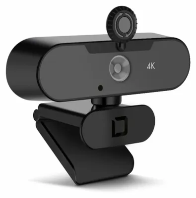 Produktbild von Dicota Webcam PRO Plus 4K - Webcam - Farbe - 3840 x 2160