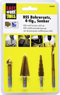 Produktbild von HSS Bohrersatz 4-teilig