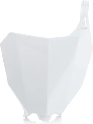 Image de Support de plaque d'immatriculation avant blanc ACERBIS pour HONDA