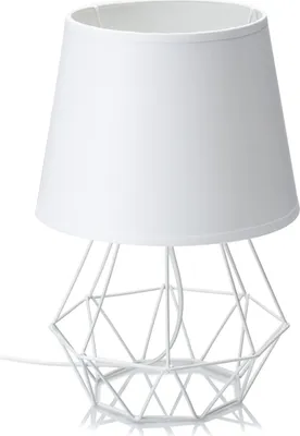 Obrázok produktu pre Nočná lampa HowHomely diamantové nočné svetlo biela 20x20x34 cm geometrická