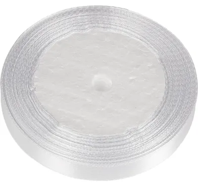 Zdjęcie produktu dla Wstążka satynowa - 12 mm / 22, 5 m - Biały