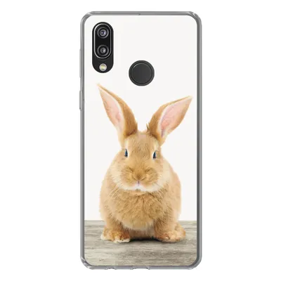 Produktbild von MuchoWow® Handyhülle Schutzhülle Hülle für Huawei P20 Lite (2020) Kaninchen - Babykaninchen - Tiere - Kinder - Mädchen - Jungen Silikon Softcase Handy Hülle - Kartenhalter