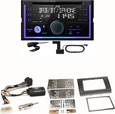 Produktbild von JVC KW-DB95BT Bluetooth Digitalradio Einbauset für Suzuki Swift Sport EZ MZ