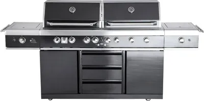 Produktbild von All'Grill ALL'GRILL EXTREM LIGHT BLACK-Line Steakzone u. Air System