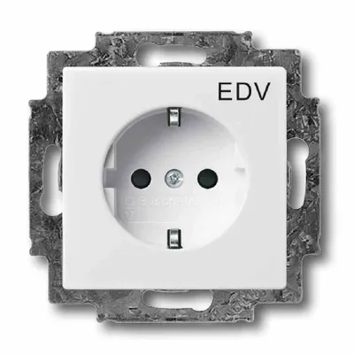 Produktbild von BUSCH JAEGER 2013-0-5268 - CEE 7/3 - 2P+E - Weiß - 250 V - 16 A - 63 mm