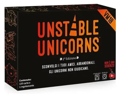 Image de Unstable Unicorns (Édition italienne) – Jeu de société – Asmodee Italia – 2-8 joueurs – 14+