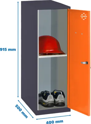 Zdjęcie produktu dla Szafka metalowa SIMONLOCKER DISM. MINI + PROIBIÇÃO. 915x400x500 mm AN/NÃO