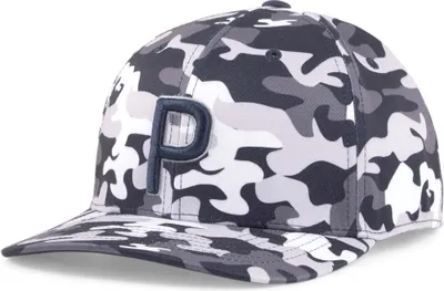 Produktbild von Puma Camo Pattern P Snapback Cap PUMA BLACK OSFA