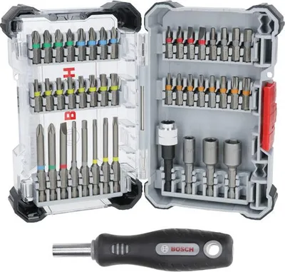 Produktbild von Extra Hard Schrauberbit-Set, Auststeller, 44+1-tlg.