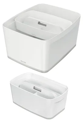 Produktbild von Leitz MyBox Organiser, klein, wasserabweisend, BPA-frei, weiß