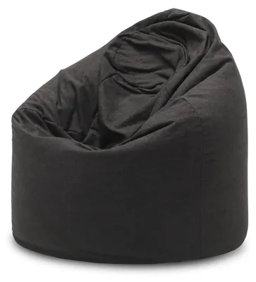 Produktbild von Sitzsack AURELIAN aus Stoff, schwarz, 85x120x120 cm (BxHxT), Indoor
