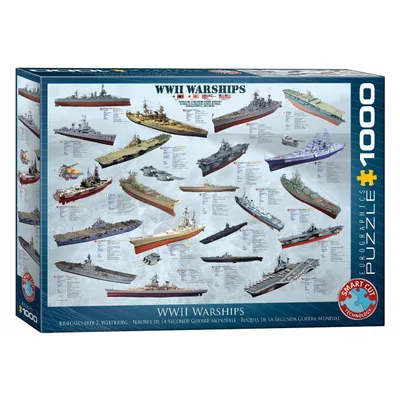 Zdjęcie produktu dla Puzzle 1000 WW II Warships 6000-0133