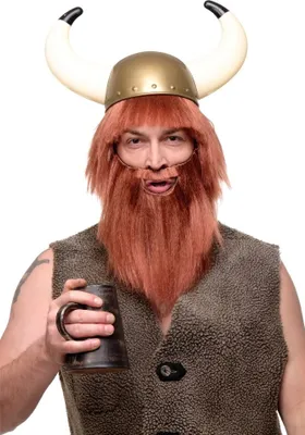 Produktbild von WIG ME UP Perücke Bart Wikinger Barbar Modell: RJ007