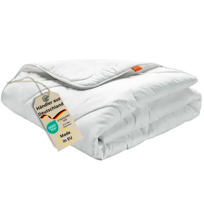 Image de Couette 155 x 220 cm, couette d'hiver, 100% microfibres, convient aux personnes allergiques, sleepling Basic 100