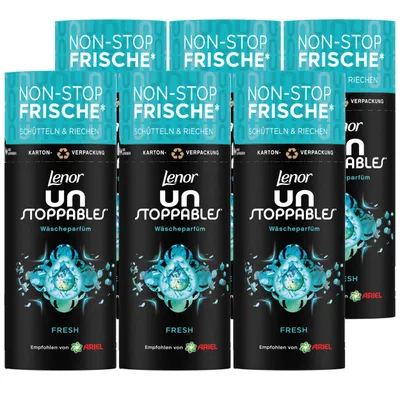 Produktbild von Lenor Unstoppables Wäscheparfüm Duftperlen Fresh 160g (6er Pack)