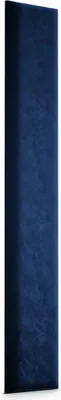 Produktbild von Muralo Polsterpaneel WANDKISSEN Wandpolster Bettkopfteil Wandpaneel Magic Velvet Dunkelblau 100 cm x 20 cm