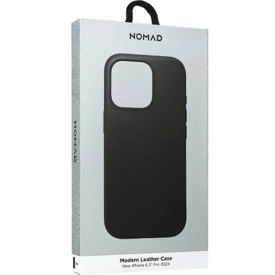 Obrázok produktu pre Nomad NM01697985, Ochranný obal, Apple, iPhone 16 Pro, 16 cm (6.3"), Čierna