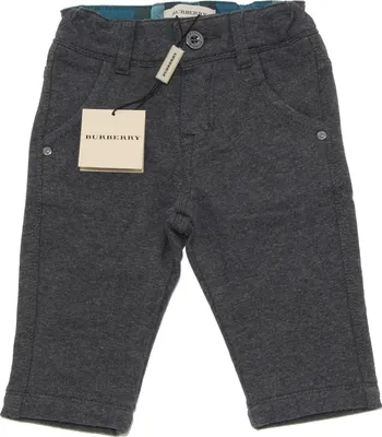 Produktbild von 5591I pantaloni bimba grigi BURBERRY trousers pants kids