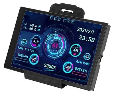 Zdjęcie produktu dla Ekran podrzędny USB 3 5 cala ips monitor temperatury cpu gpu