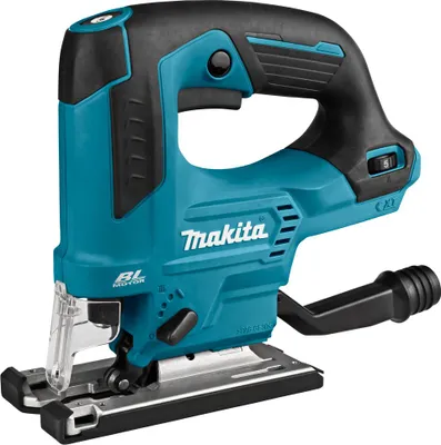 Produktbild von Makita JV103DZJ Profi-Akku-Stichsäge, 90 mm Schnitttiefe, variable Geschwindigkeit, Pendelhub, inklusive Lithium-Ionen-Akku