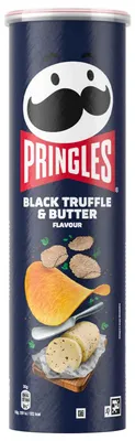 Produktbild von Pringles Black Truffle & Butter 185g