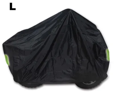 Image de Housse universelle ultra-résistante pour quad et ATC 190T  - Imperméable, anti-poussière, anti-UV, en ripstop - Protection d'extérieur pour véhicule de plage avec bande réfléchissante de nuit