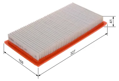 Produktbild von BOSCH F 026 400 628 Luftfilter x