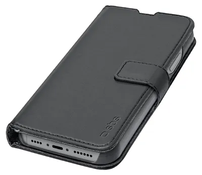 Produktbild von SBS Wallet Stand iPhone 15 Pro Max schwarz