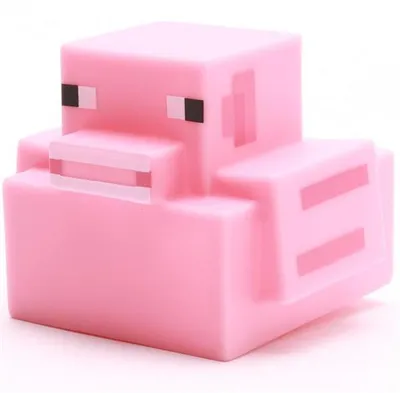 Produktbild von Badeente Minecraft Pig Vinyl 6,5 cm