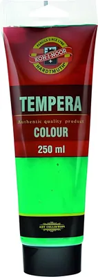 Obrázek produktu pro Koh-i-noor 162811/1510 - temperová barva 250 ml, zeleň tmavá