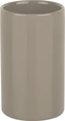 Produktbild von Spirella Zahnputzbecher Zahnbürstenhalter Tube 7 x 11,5 cm Taupe