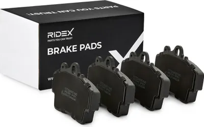 Produktbild von RIDEX 402B0821 Bremsbeläge Satz Vorne für PORSCHE BOXSTER (986) 911 (996) 911 (997) 911 Cabriolet (996) BOXSTER (987)