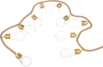 Zdjęcie produktu dla Girlanda dekoracyjna, 10 żarówek LED, 165 cm