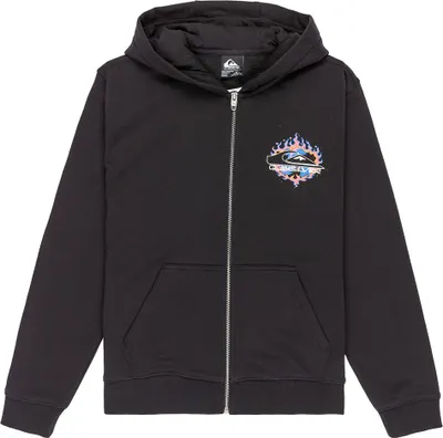 Produktbild von Quiksilver Graphic Reißverschlusspullover Schwarz 14 Years Jungen Schwarz 14 Years