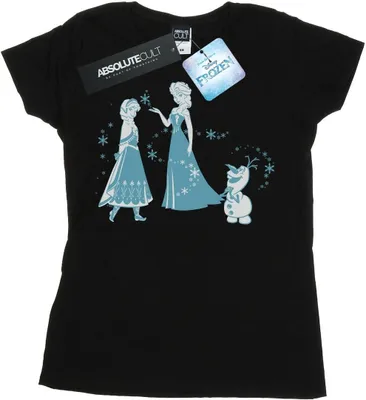 Produktbild von Disney - "Frozen" T-Shirt für Damen BI22042 (S) (Schwarz)