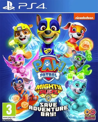 Produktbild von BANDAI NAMCO Entertainment PAW Patrol: Mighty Pups Save Adventure Bay, PlayStation 4, Multiplayer-Modus, E (Jeder), Physische Medien