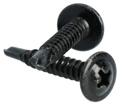 Immagine prodotto di Vite autofilettante Carpoint, nera, Ø 4 mm, 25 mm, 100 pezzi