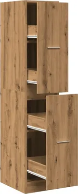 Produktbild von vidaXL Apothekerschrank Artisian Oak 30x41x144,5 cm Holzwerkstoff