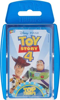 Image de Top Trumps - Toy Story 4 (anglais) Jeu de cartes Quartet Jeu pour enfants Pixar