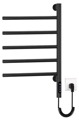 Immagine prodotto di Scaldasalviette, comando touch intelligente, temperatura regolabile, nero, 220 V, UE