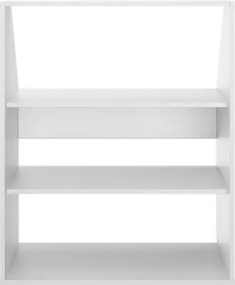 Produktbild von Schrank unter Dachschräge mit 2 Regalböden - Weiß - ADEZIO
