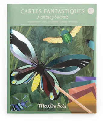 Produktbild von Kreatives Spiel Fantastische Pläne Insekten und Tiere, Moulin Roty