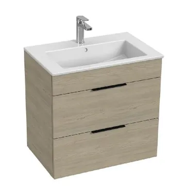 Immagine prodotto di Jika Cube - Mobile con lavabo 65x43x61 cm, frassino H4536021765141